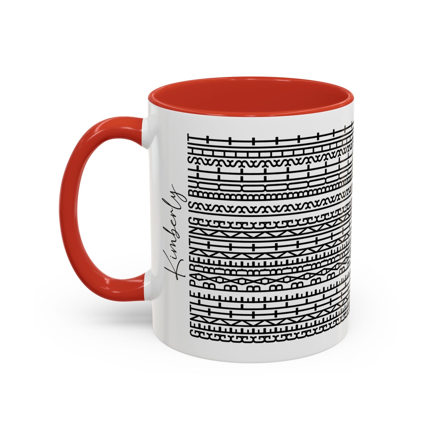 Gentle Parenting Is Bullsh*t – Hidden Message Mug (Black Text)