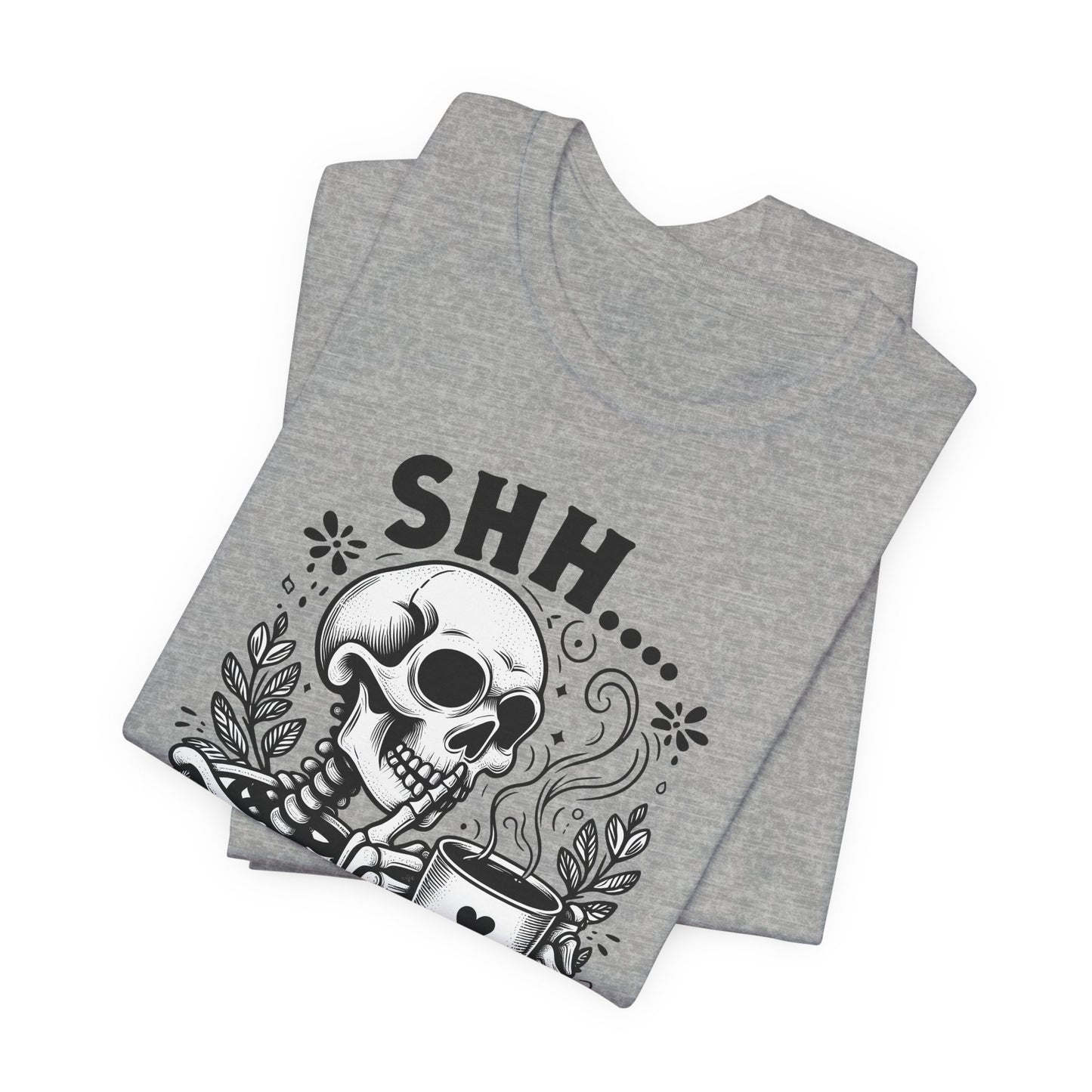 Coffee First Skeleton T-Shirt