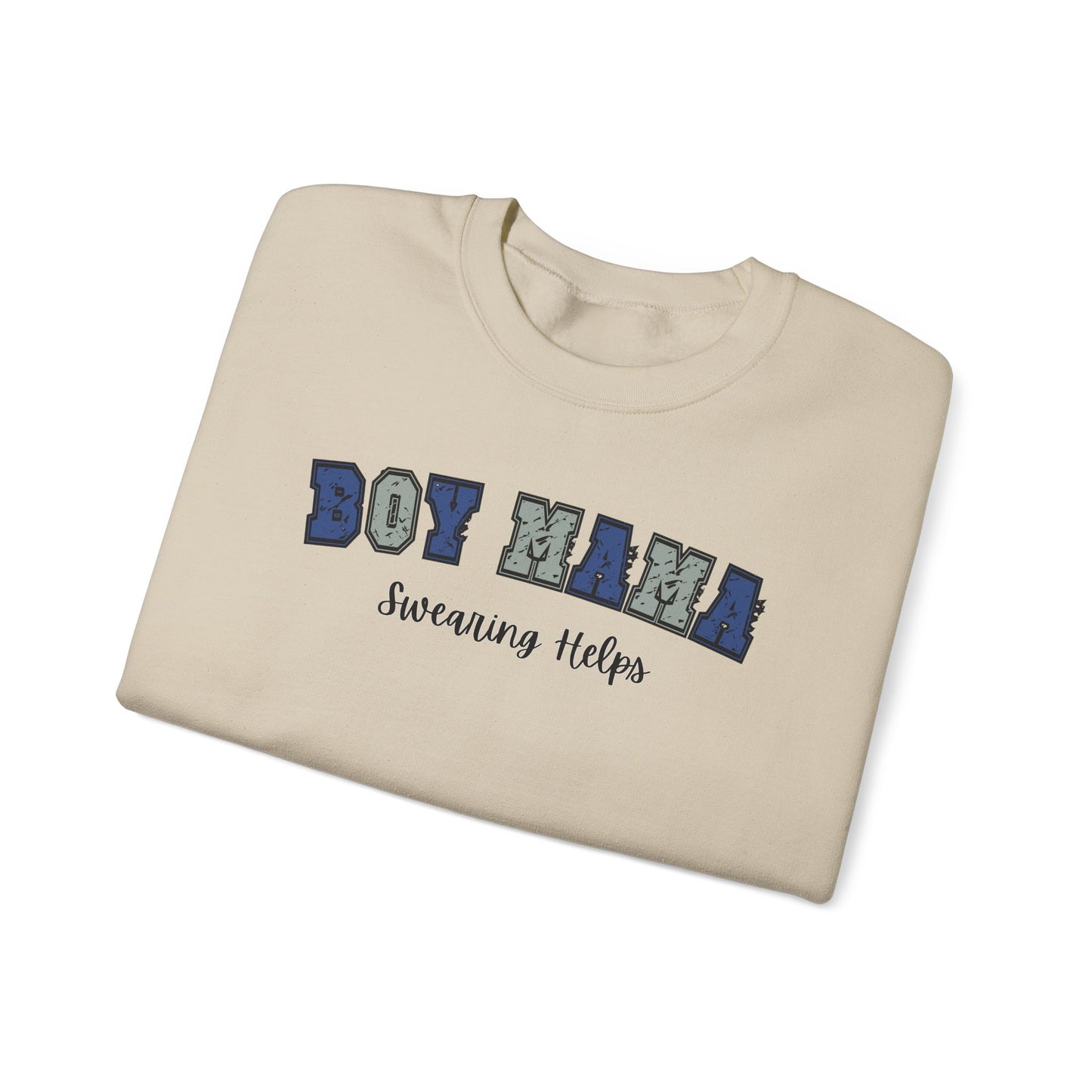 Boy Moms Swear Crewneck Sweatshirt