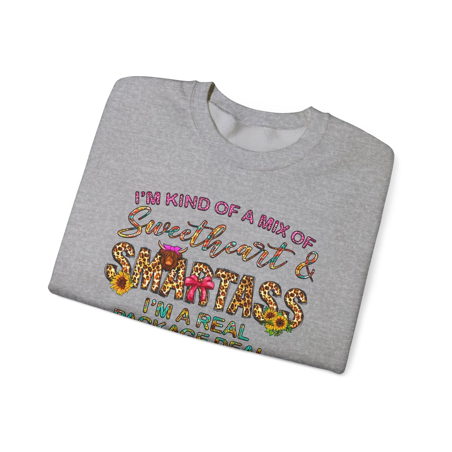 Sweet Smartass Crewneck Sweatshirt