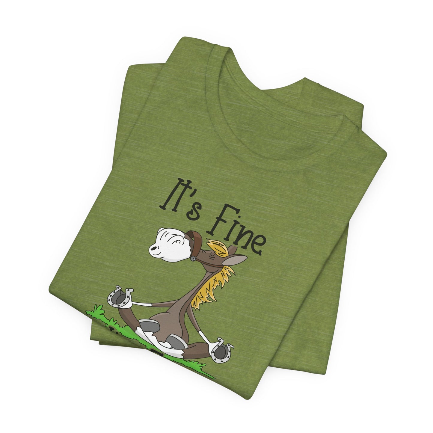 Everythings Fine Meditating Horse T-Shirt