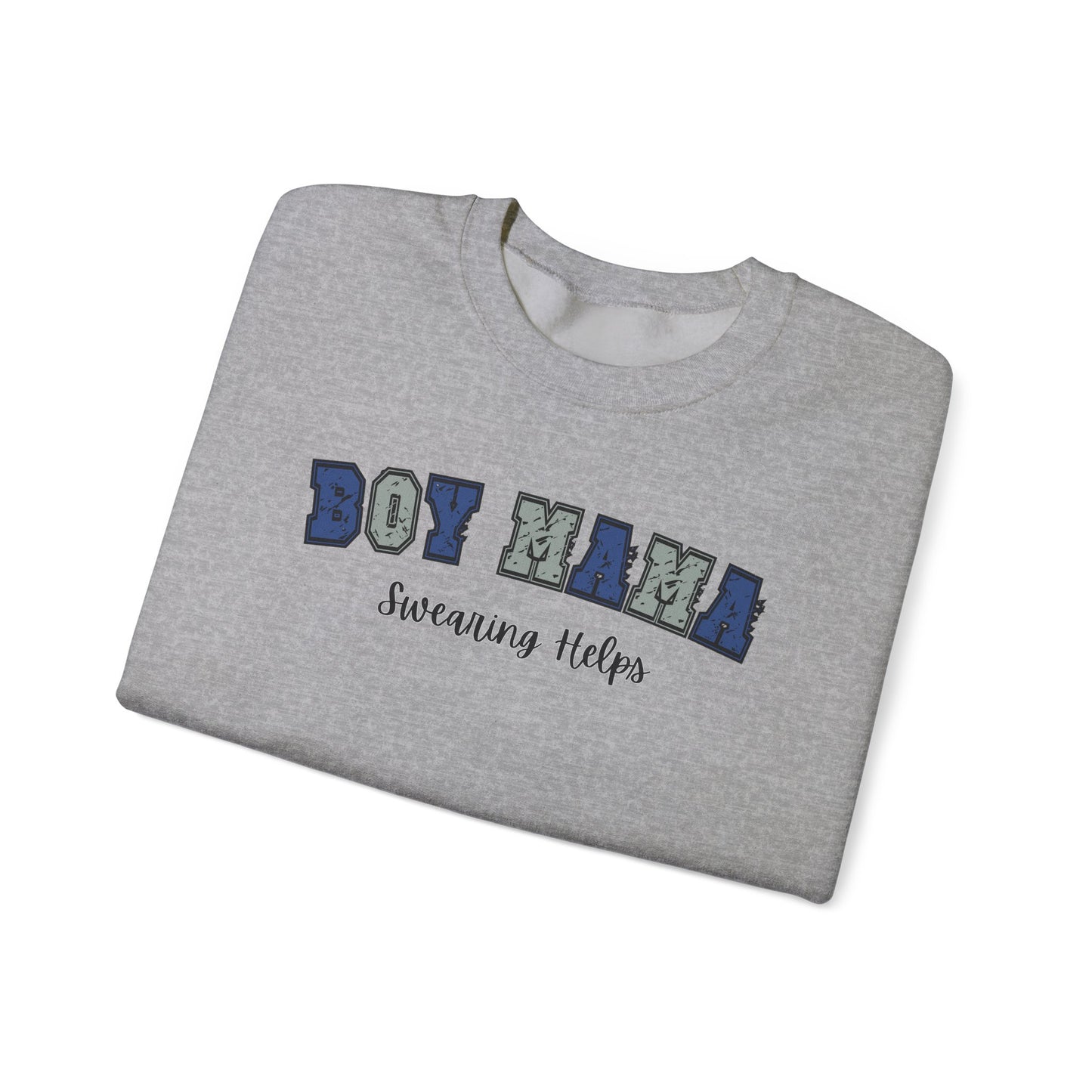 Boy Moms Swear Crewneck Sweatshirt