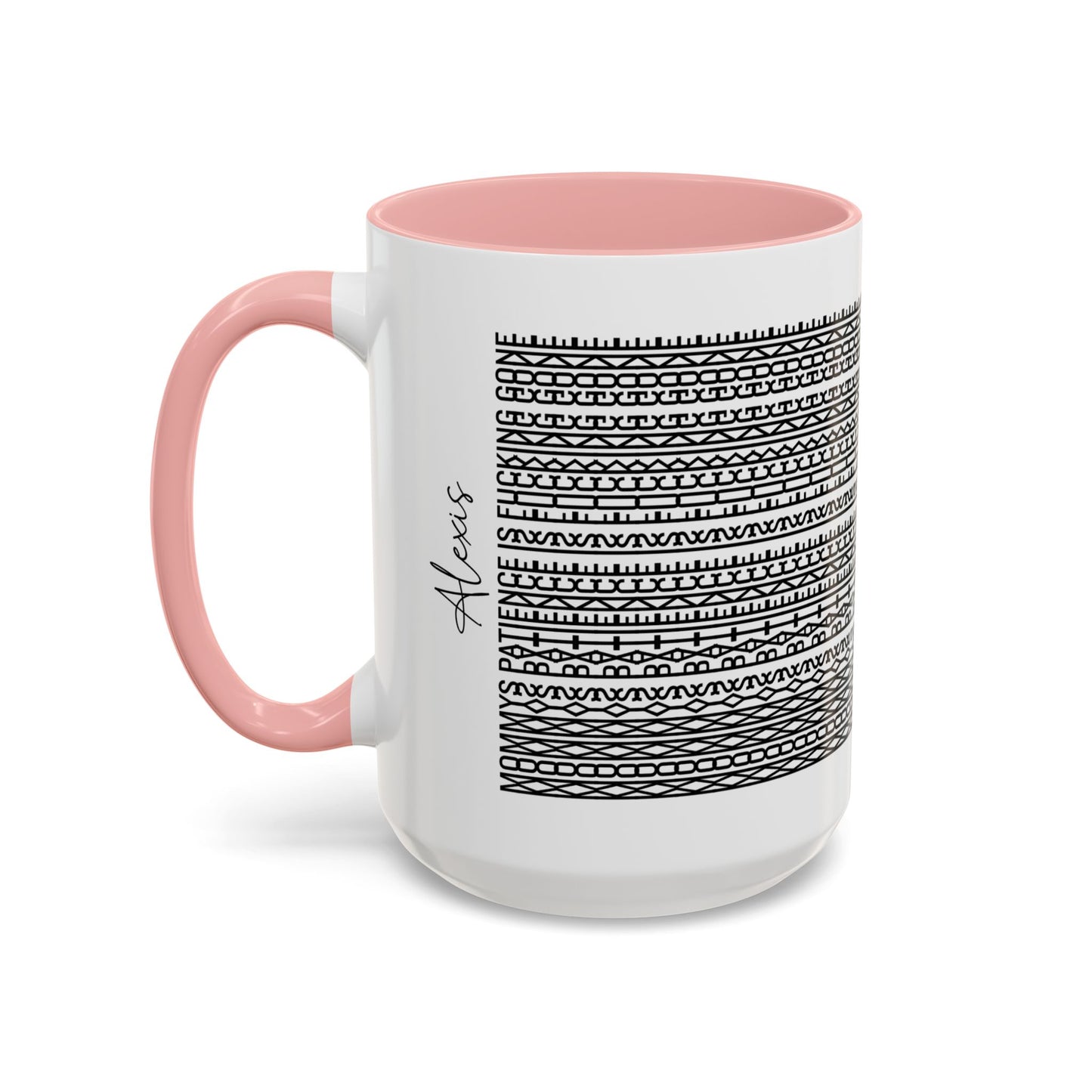 Mommy’s Patience Is F**ing Gone – Hidden Message Mug (Black Text)
