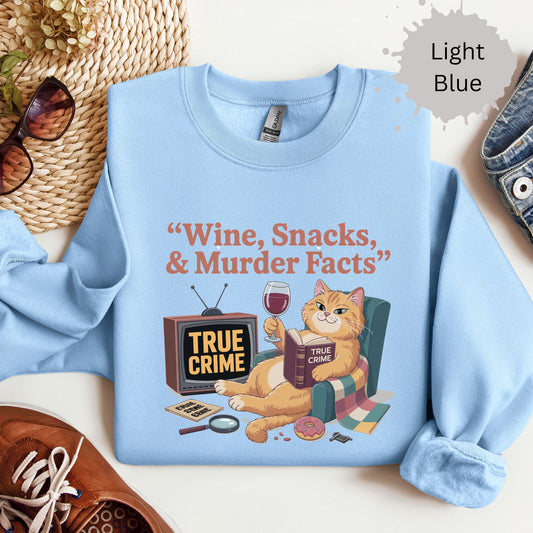 True Crimes & Whiskers Crewneck