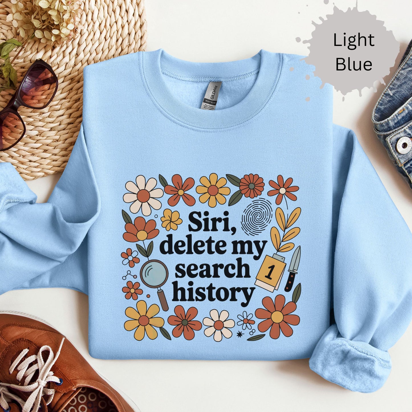 The Clean Slate True Crime Crewneck