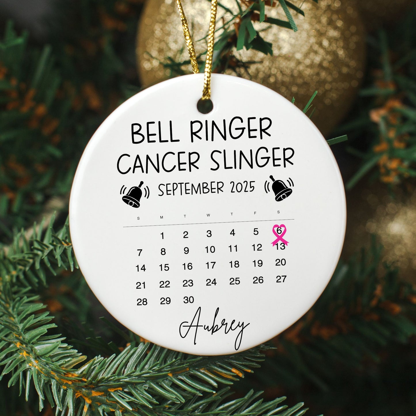 Bell Ringer Cancer Slinger – End-of-Treatment Ornament