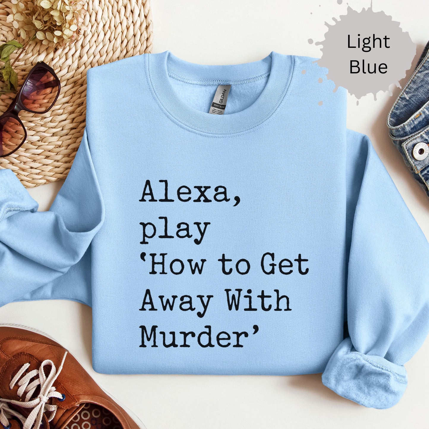 The Verbal Trigger True Crime Crewneck