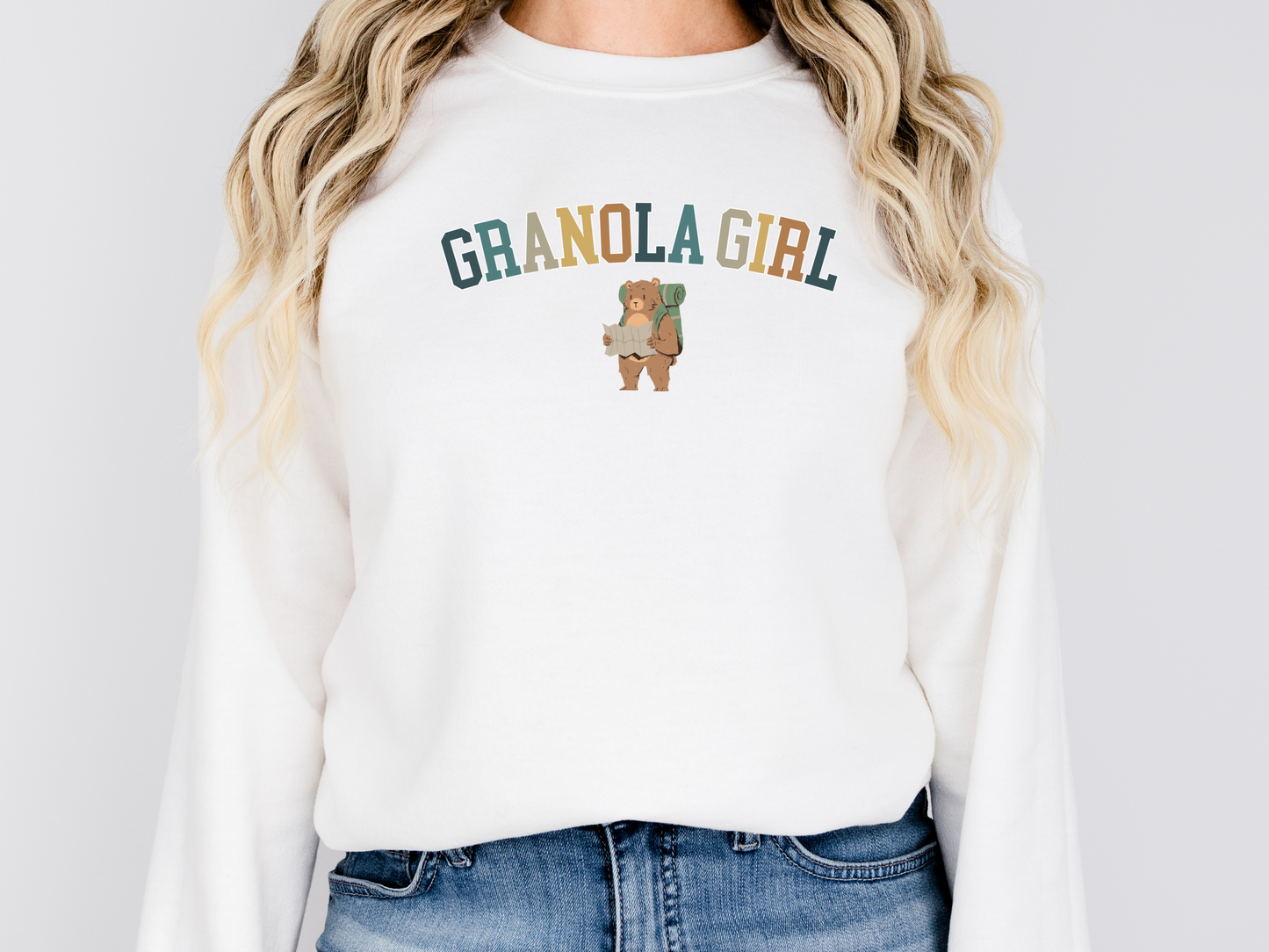 Granola Girl Outdoors Hiking Sweatshirt