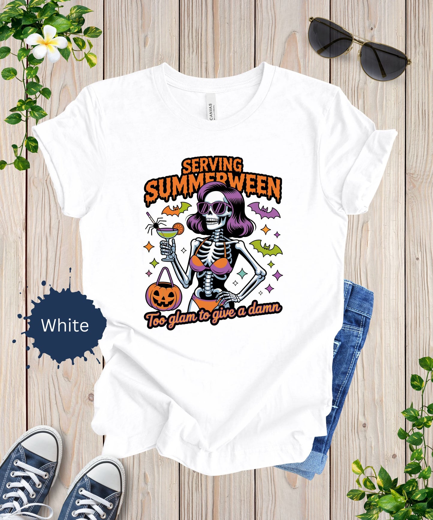 Spooky Glam Summer T-Shirt