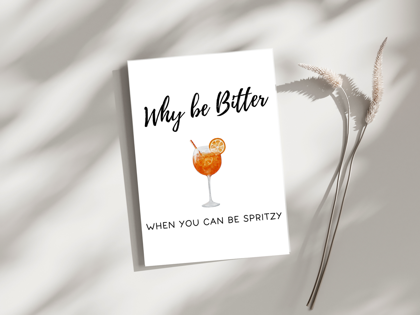 Why Be Bitter When You Can Be Spritzy, Digital Download