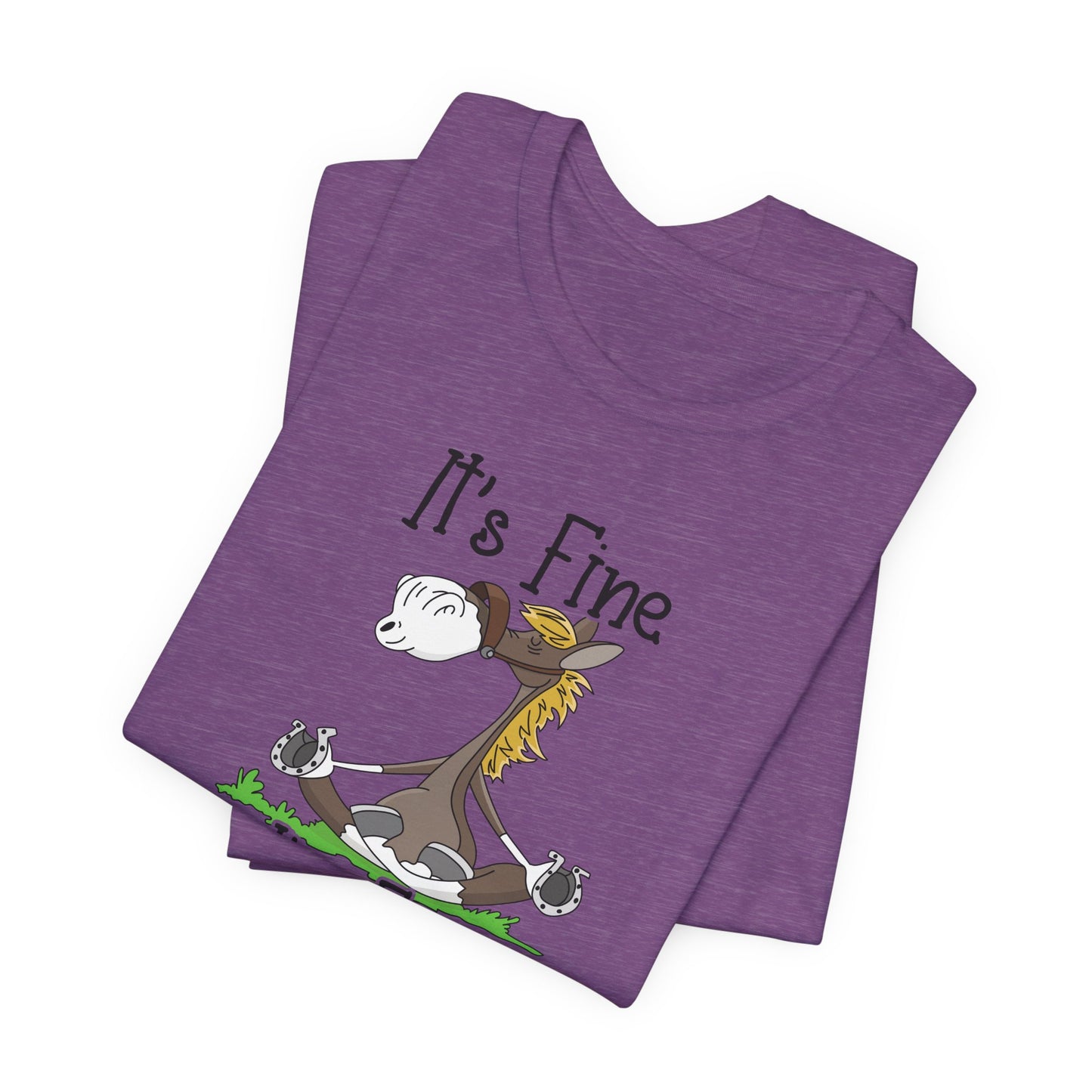 Everythings Fine Meditating Horse T-Shirt