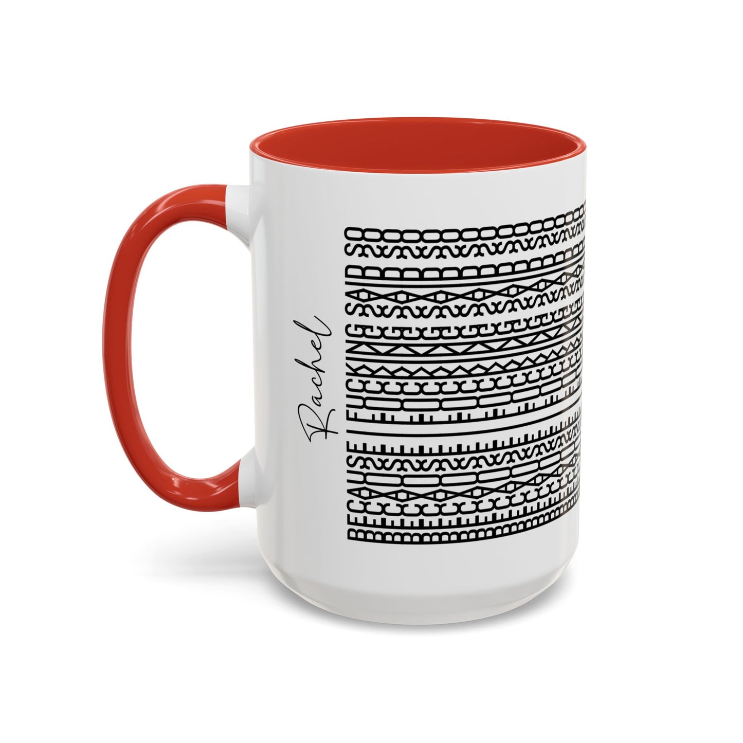 Because I F**ing Said So – Hidden Message Mug (Black Text)