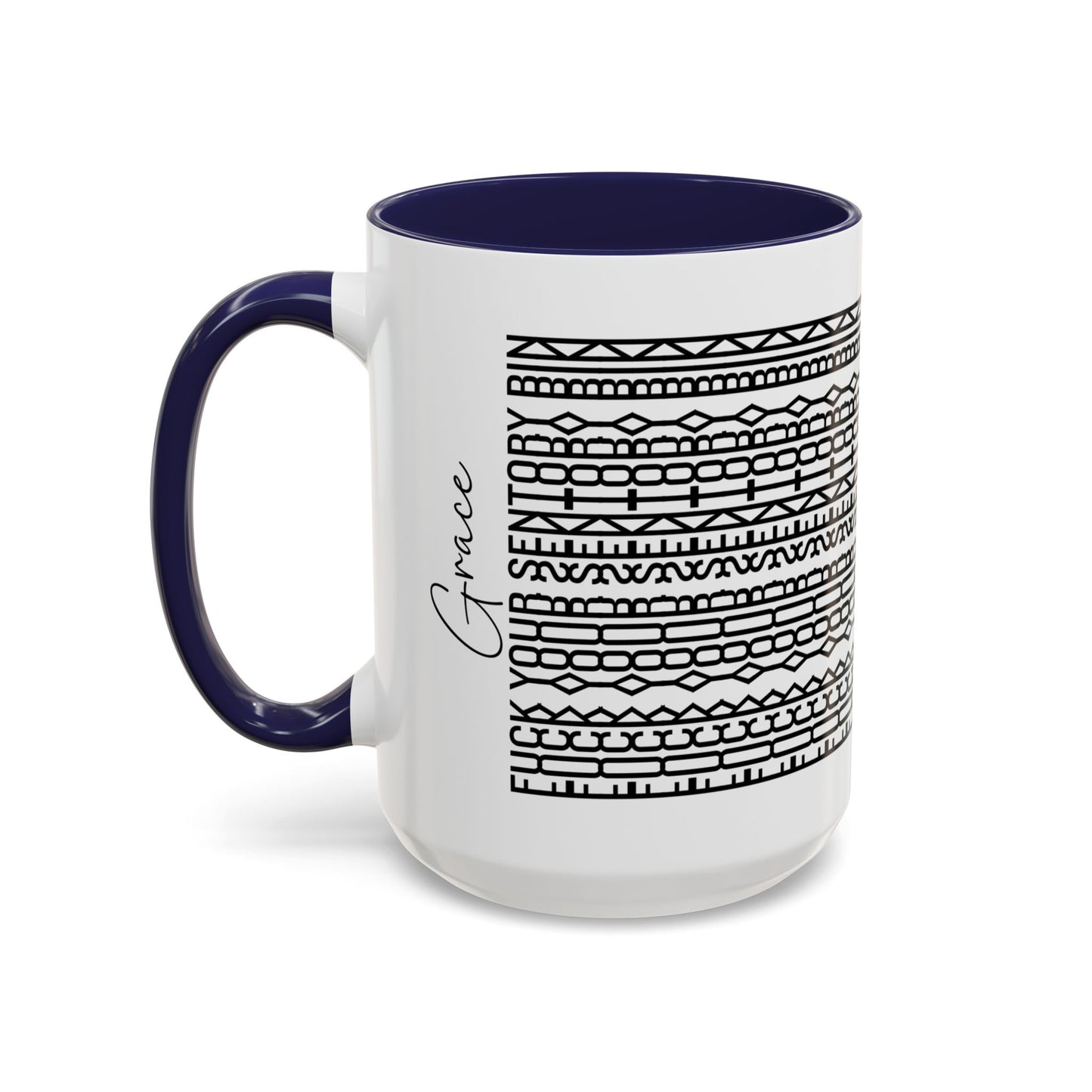 F**K Your Sensory Bin – Hidden Message Mug (Black Text)