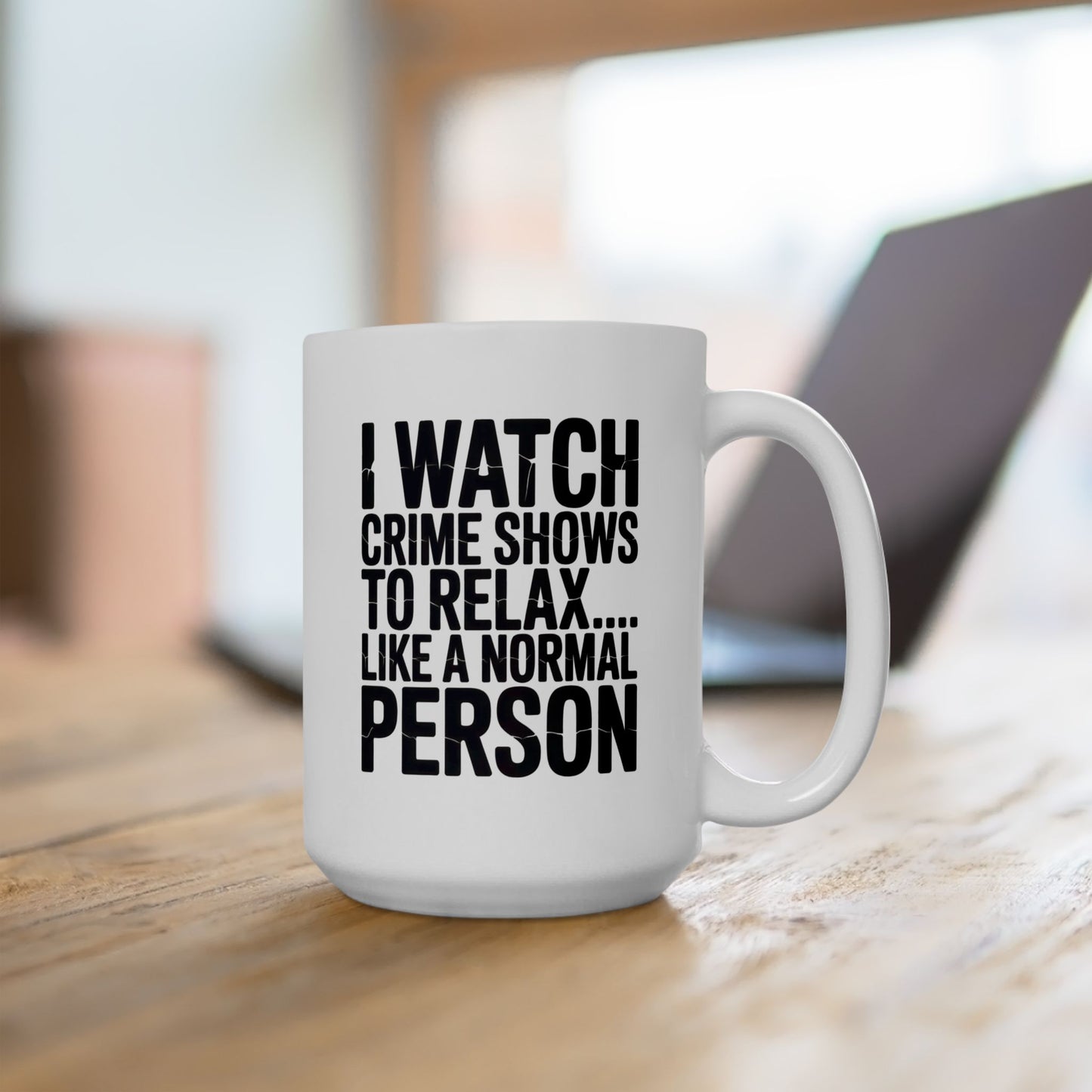 Dead Serious Downtime Ceramic Mug