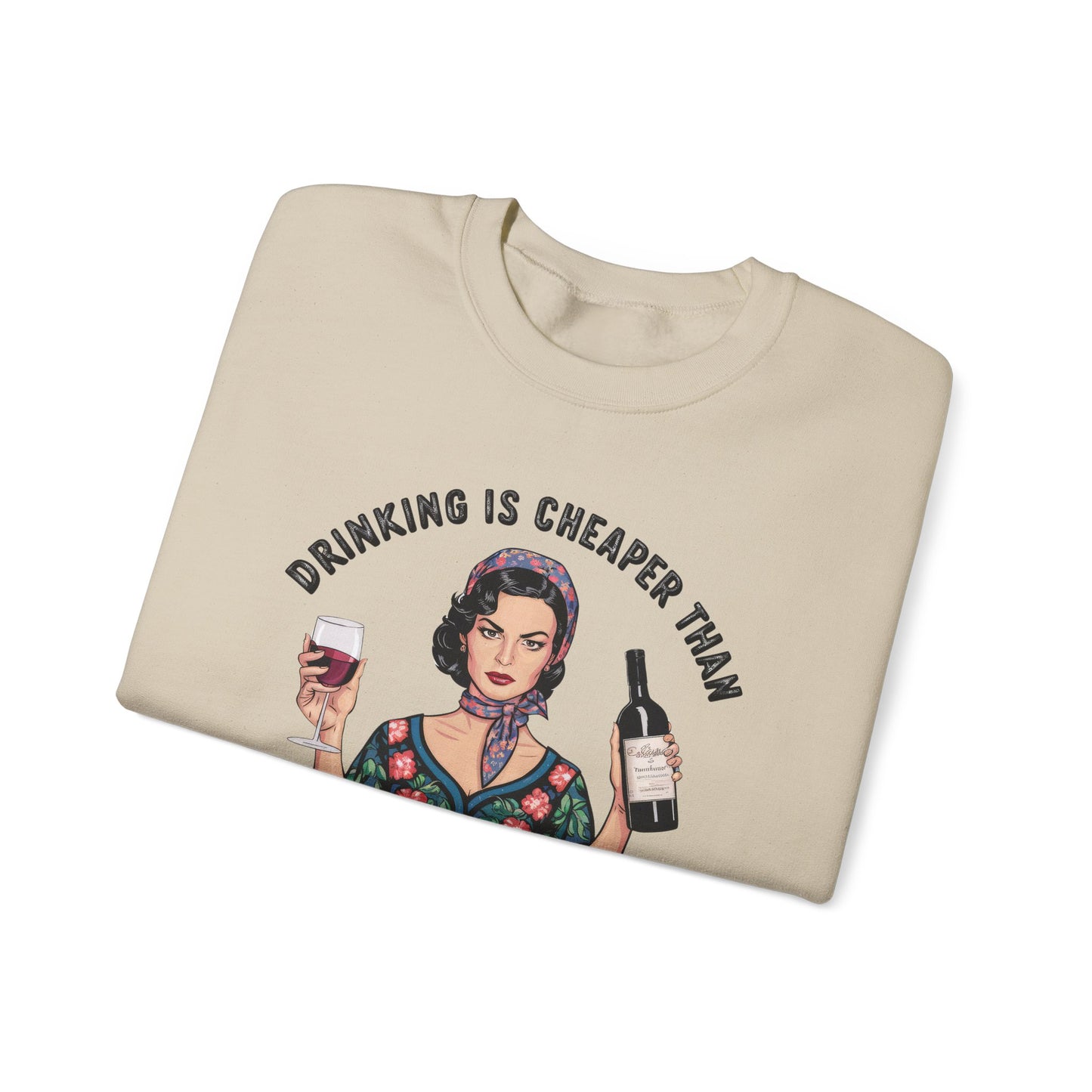 Wine Over Whining Crewneck Sweatshirt