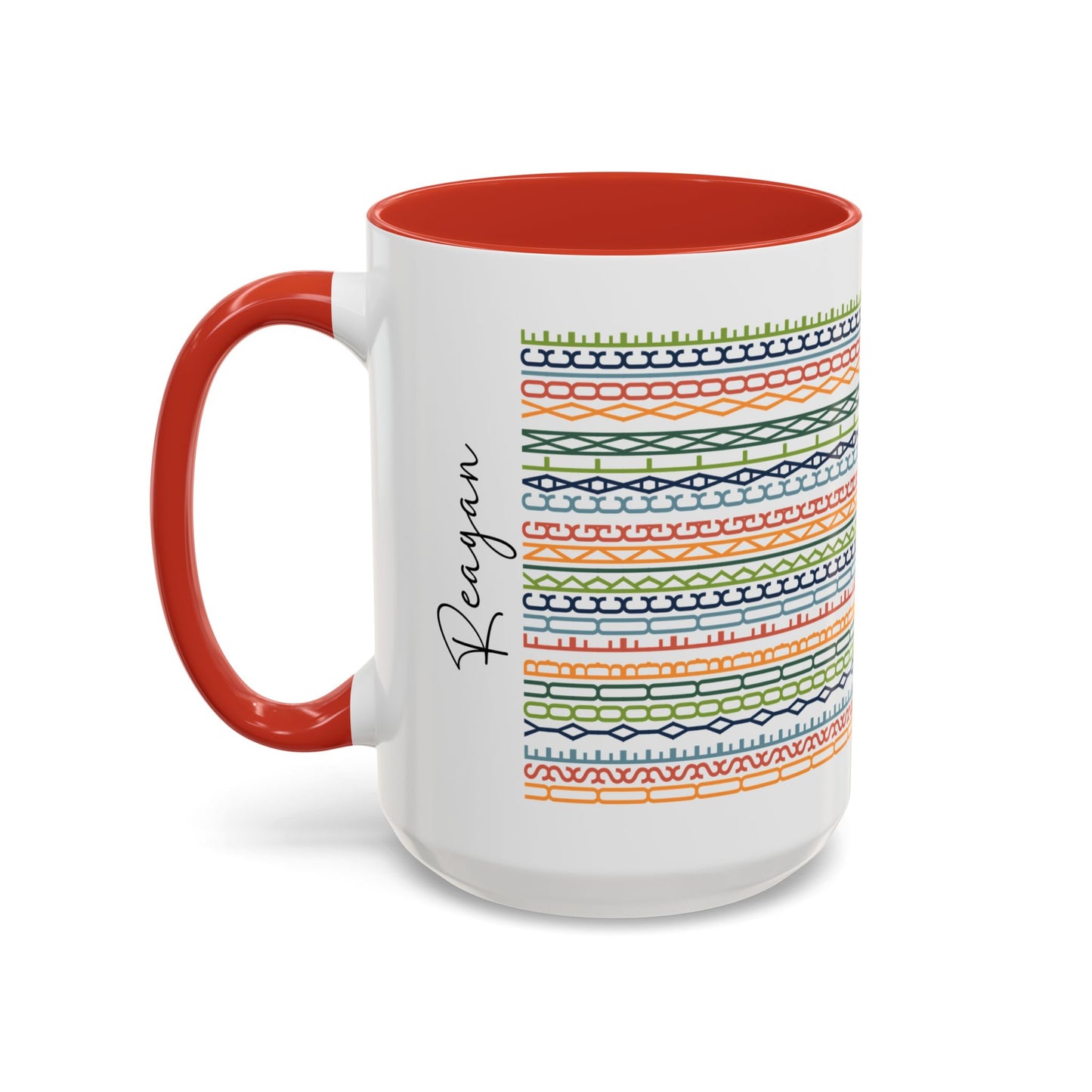 Use Your F**ing Calm Voice – Hidden Message Mug (Colorful Text)