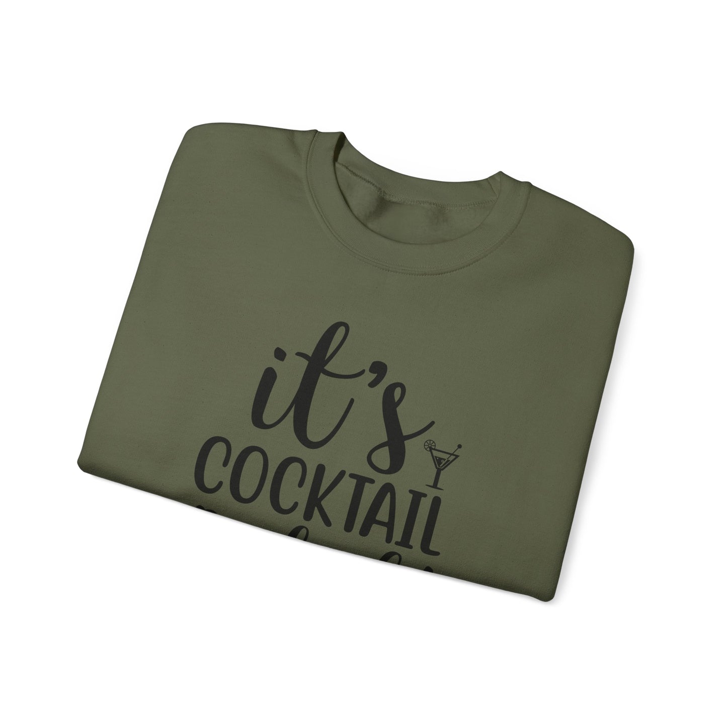 Time for Cocktails Crewneck Sweatshirt