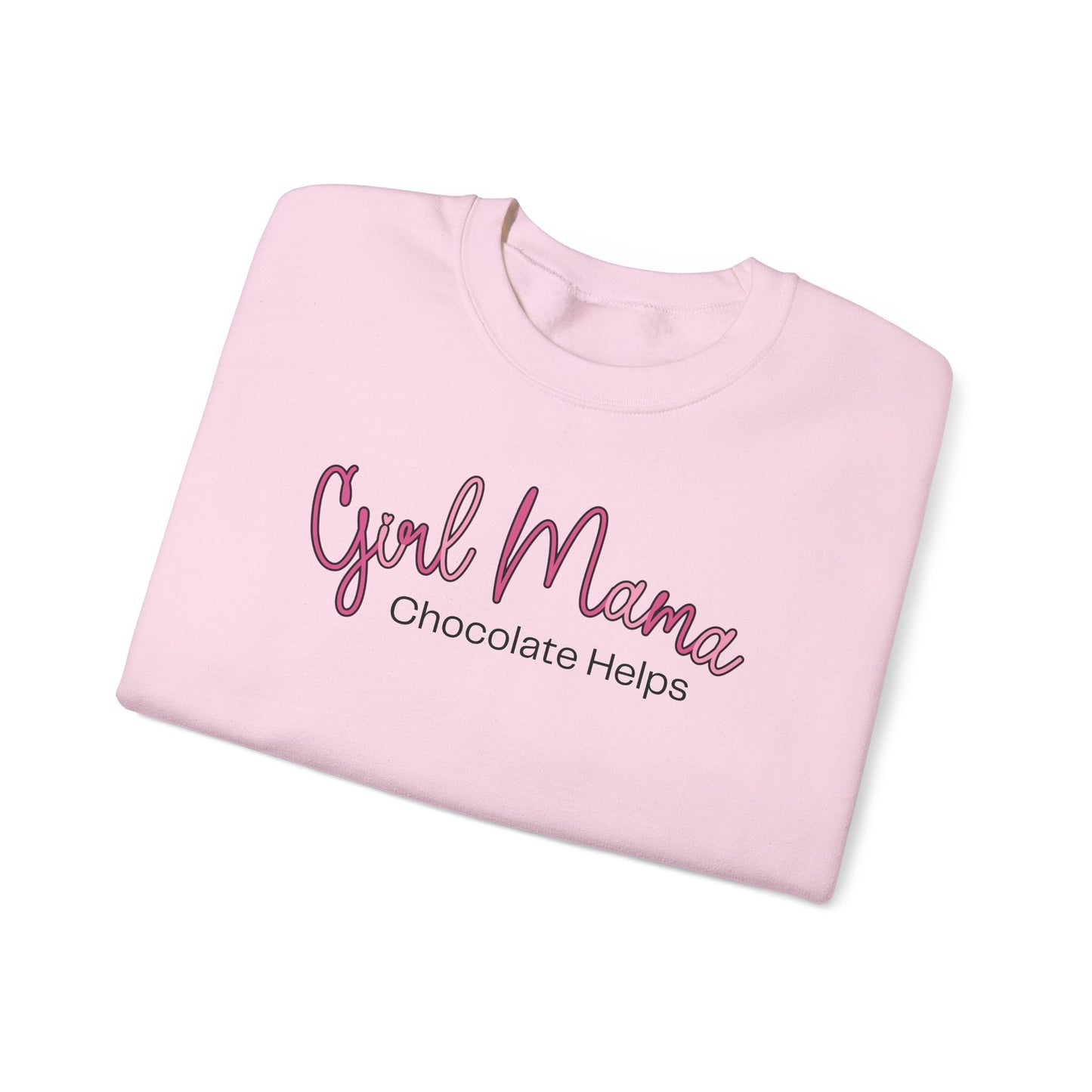 Girl Mama Chocolate Helps Sweatshirt