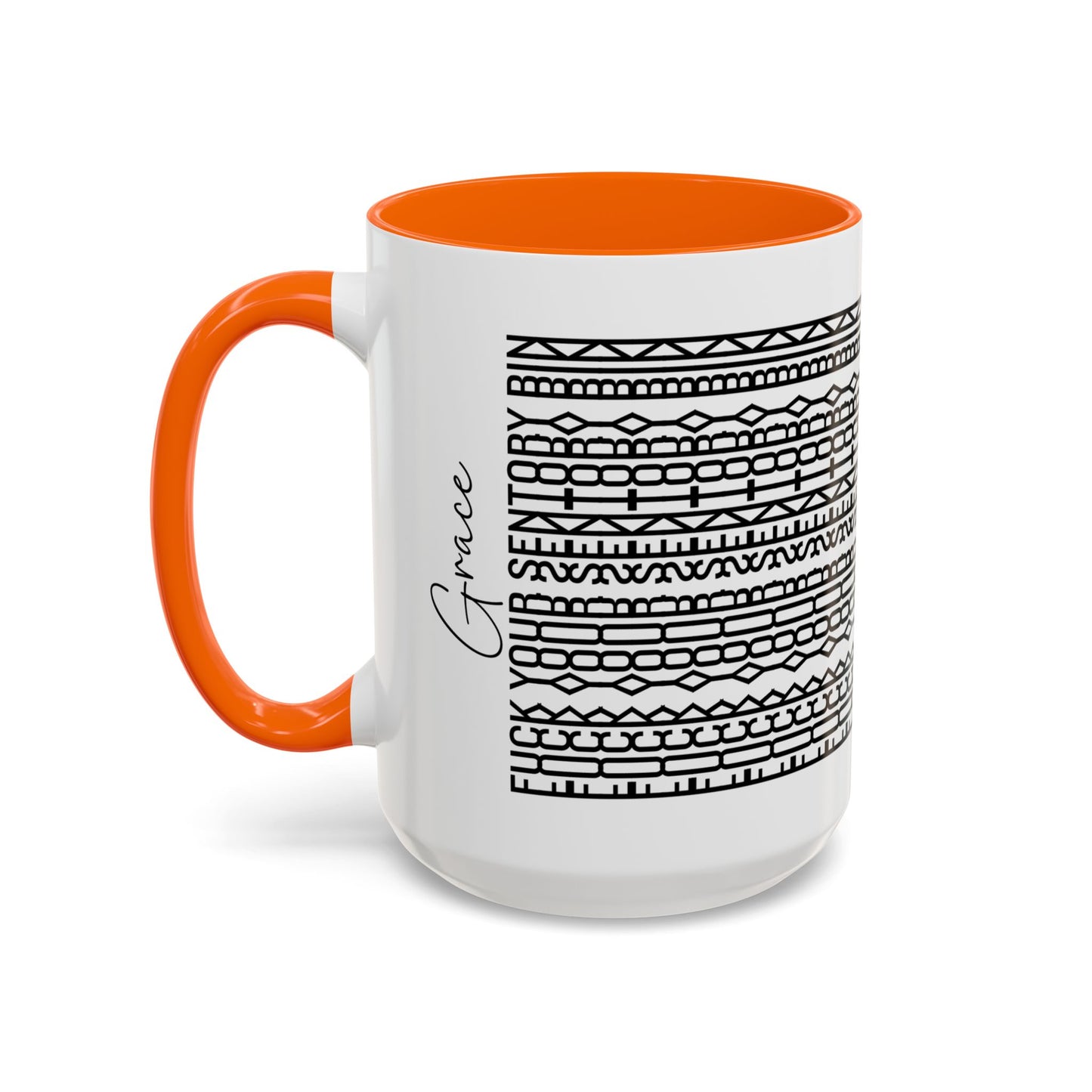 F**K Your Sensory Bin – Hidden Message Mug (Black Text)