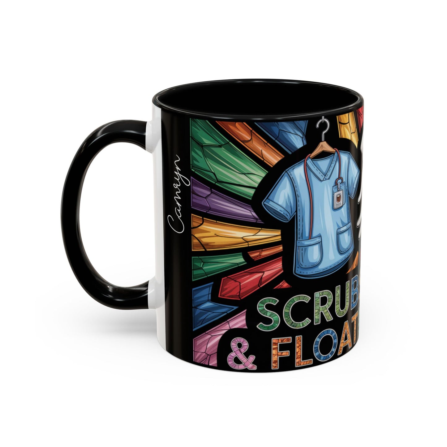 Personalized Nurse Floating Shift Coffee Mug