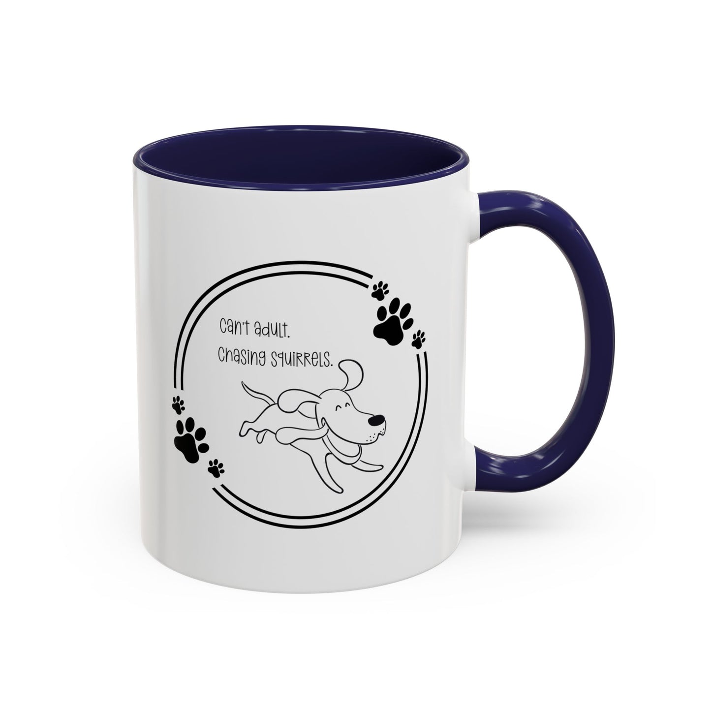 Adulthood Avoidance Accent Mug