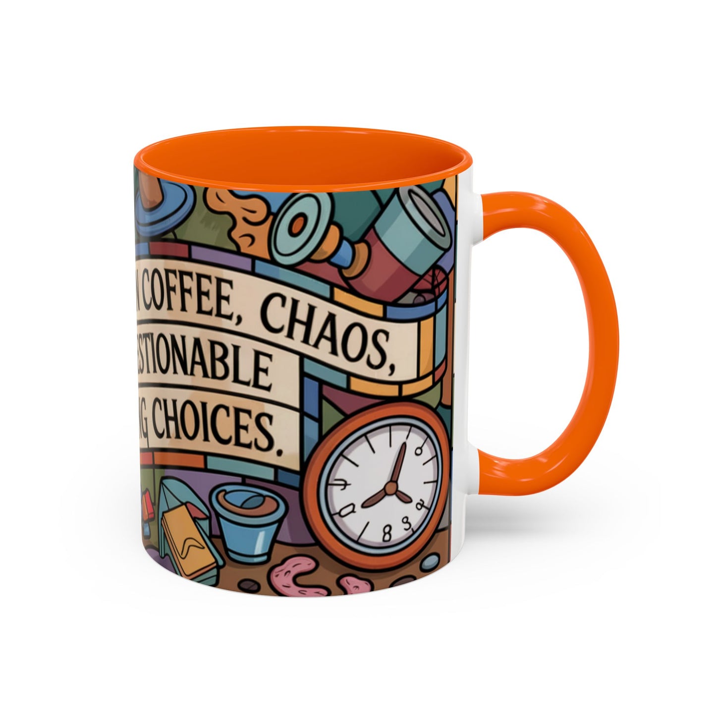 Personalized Mom Chaos Coffee Mug