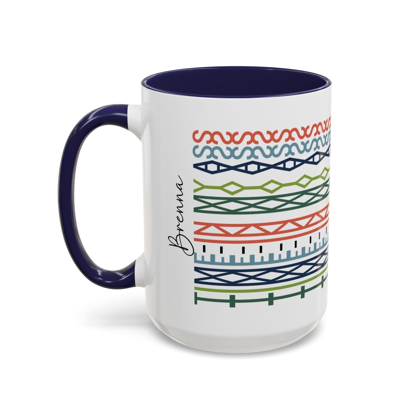 Time In My Ass – Hidden Message Mug (Black Text)