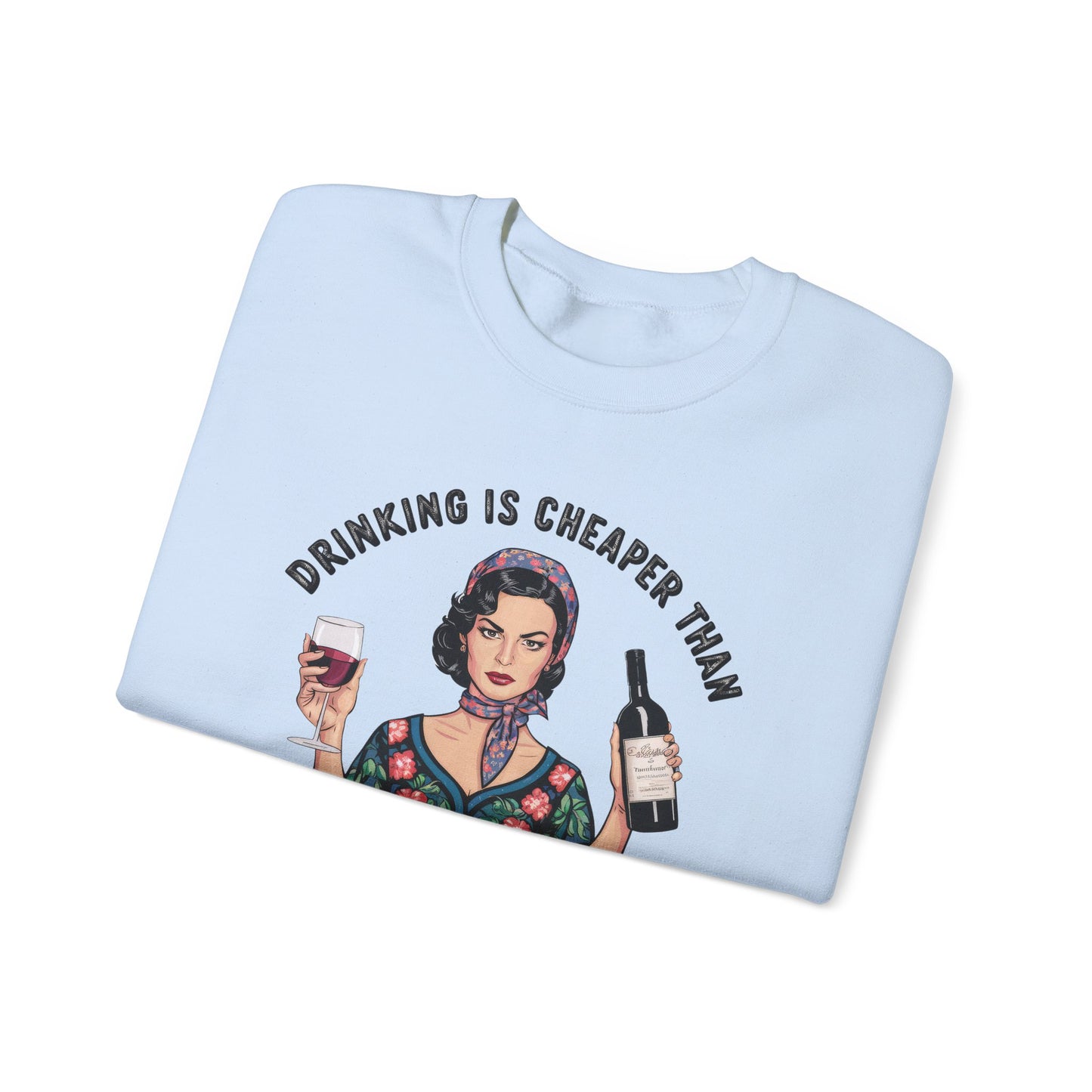 Wine Over Whining Crewneck Sweatshirt