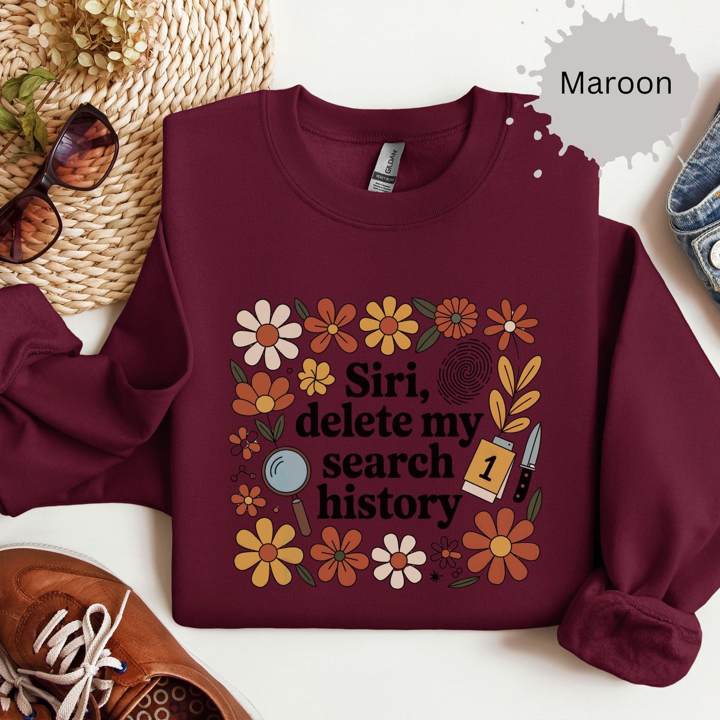 The Clean Slate True Crime Crewneck