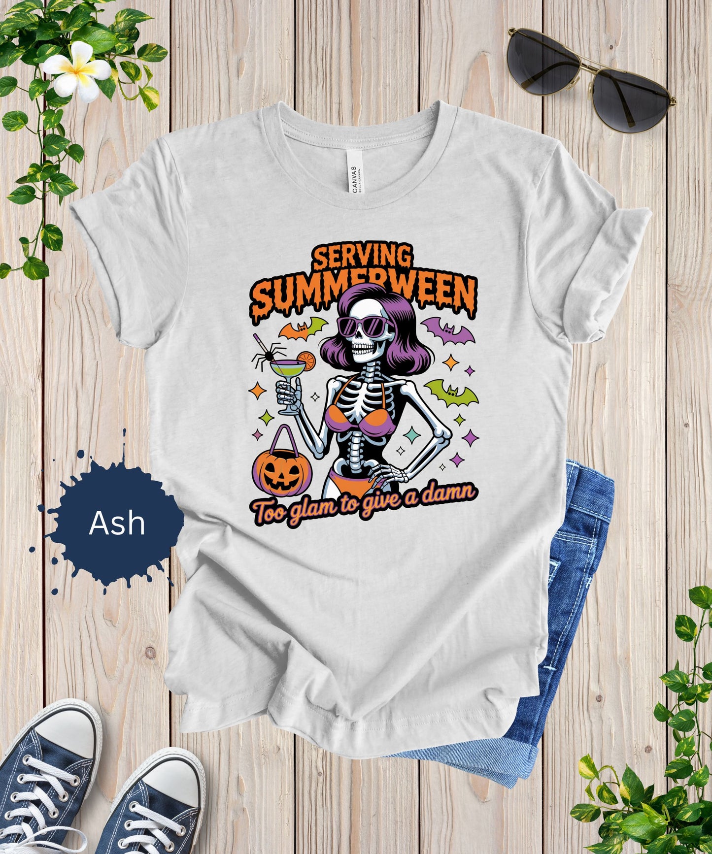 Spooky Glam Summer T-Shirt