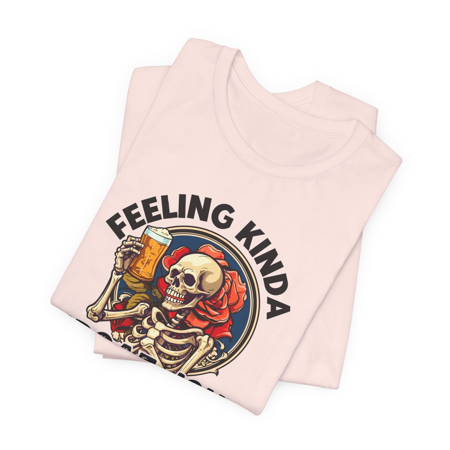 Feeling Kinda IDGAFish Skeleton T-Shirt