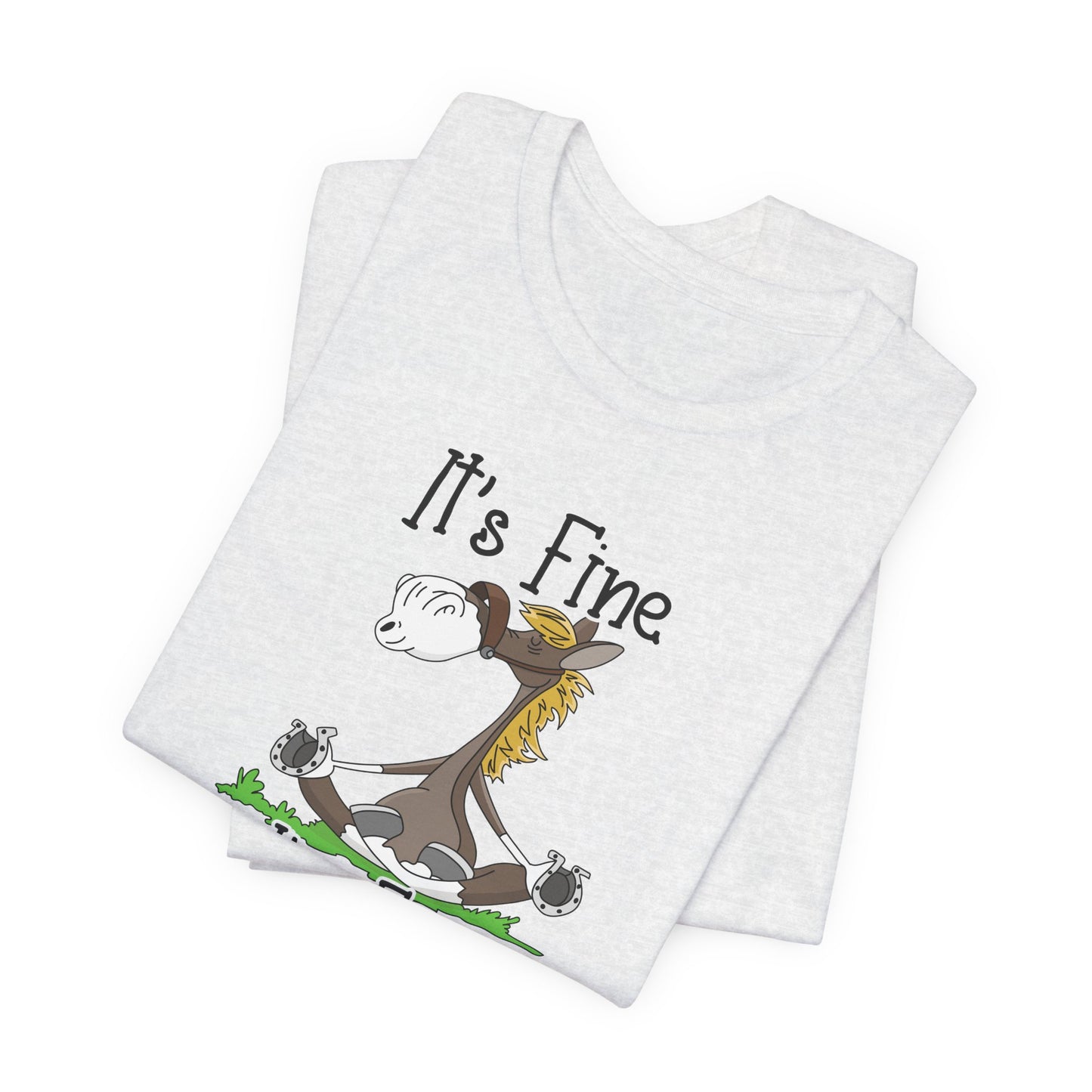 Everythings Fine Meditating Horse T-Shirt