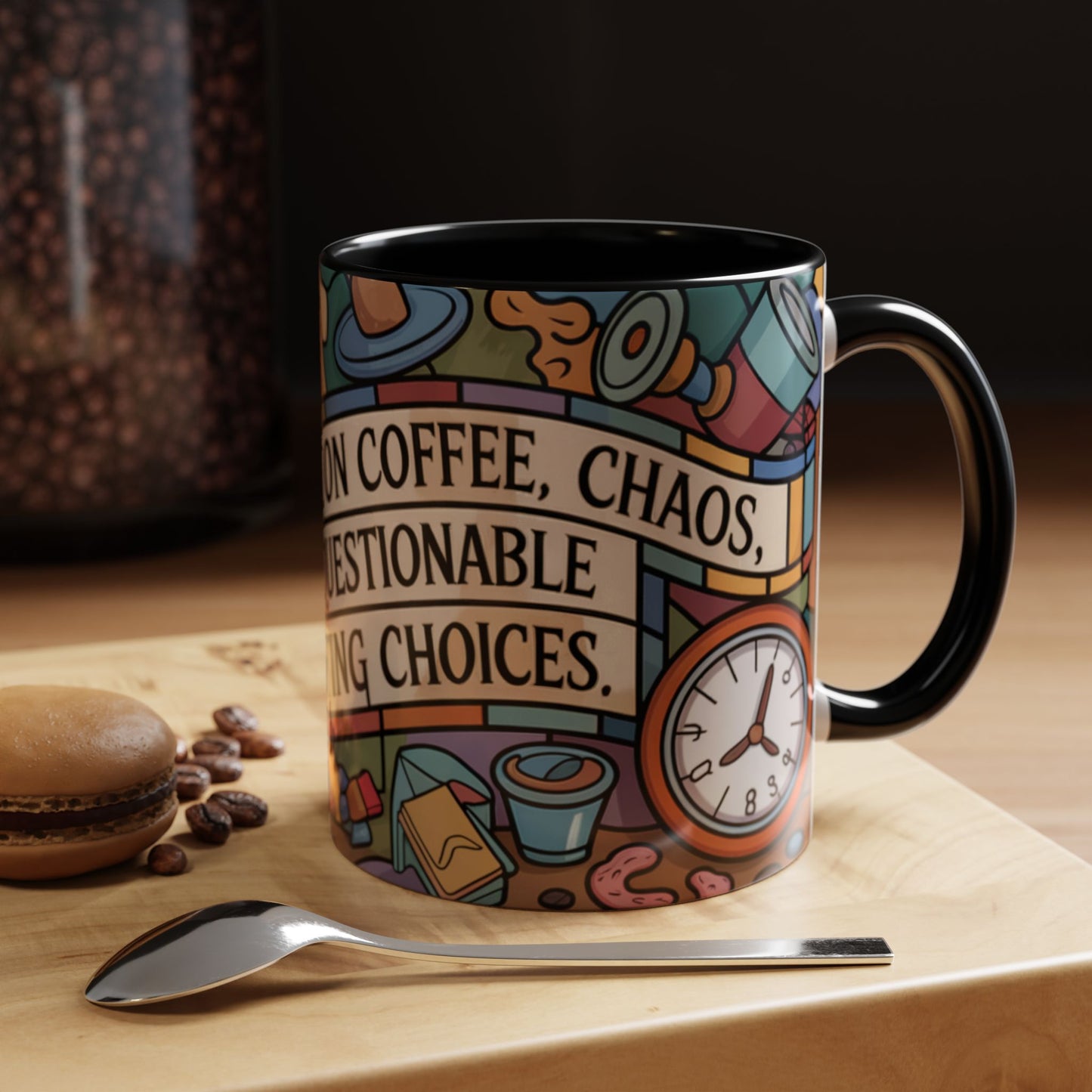 Personalized Mom Chaos Coffee Mug