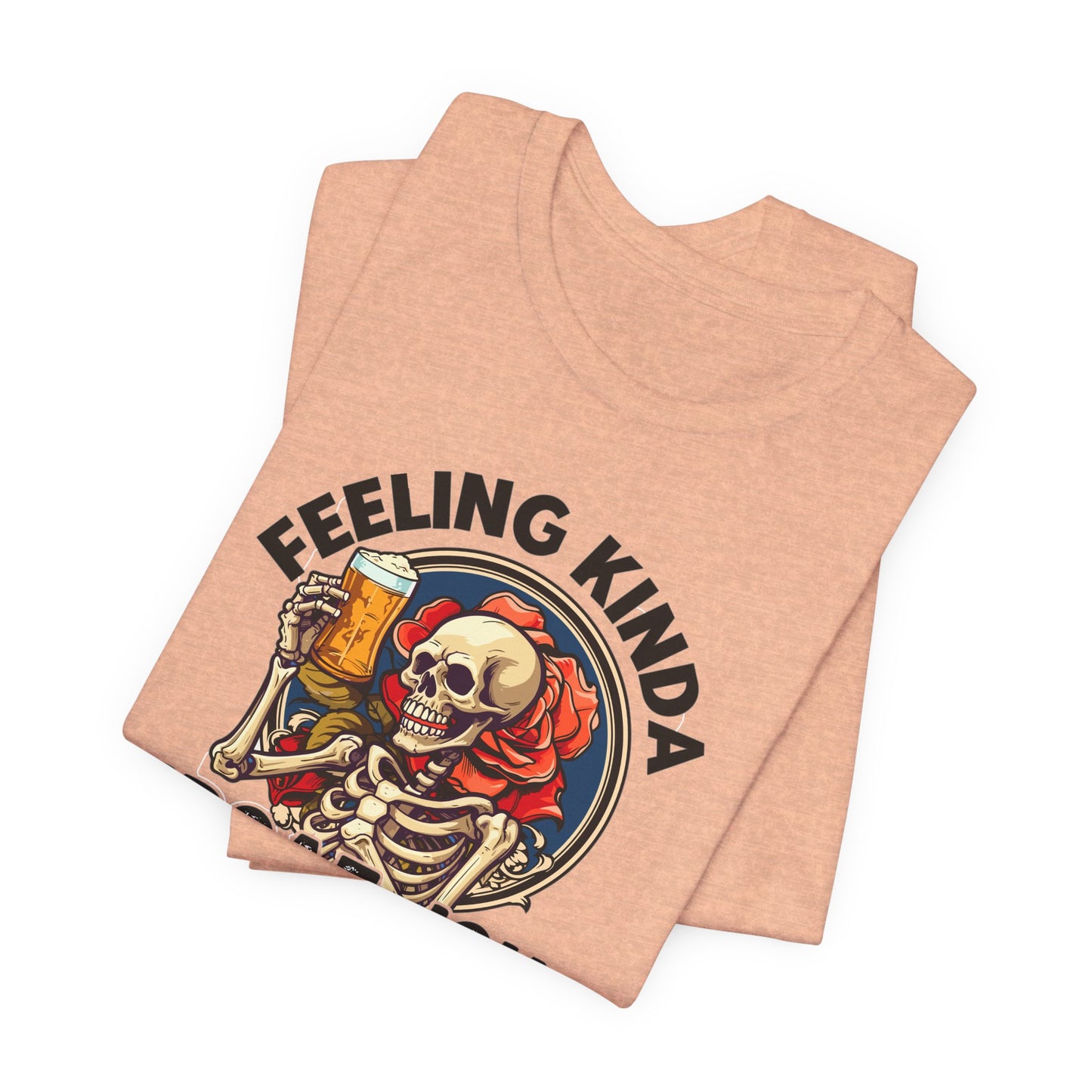 Feeling Kinda IDGAFish Skeleton T-Shirt