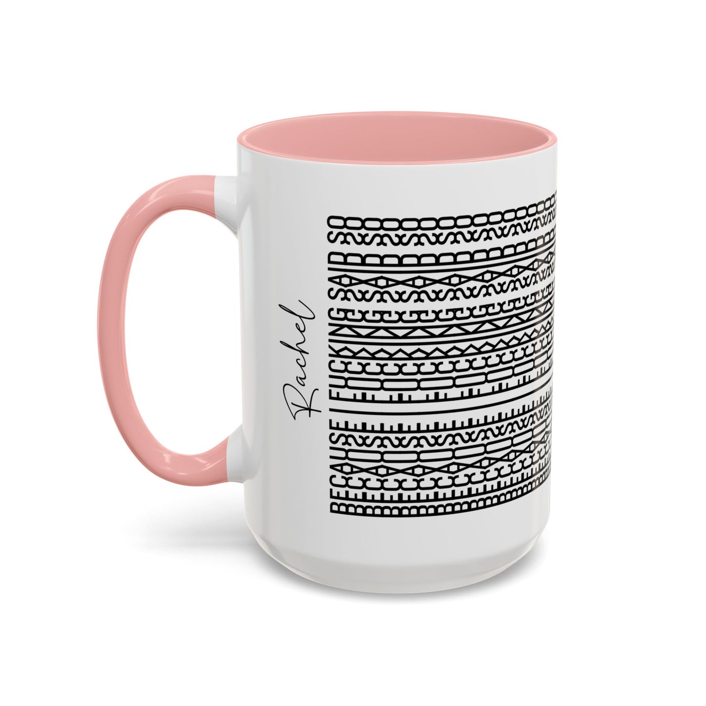 Because I F**ing Said So – Hidden Message Mug (Black Text)
