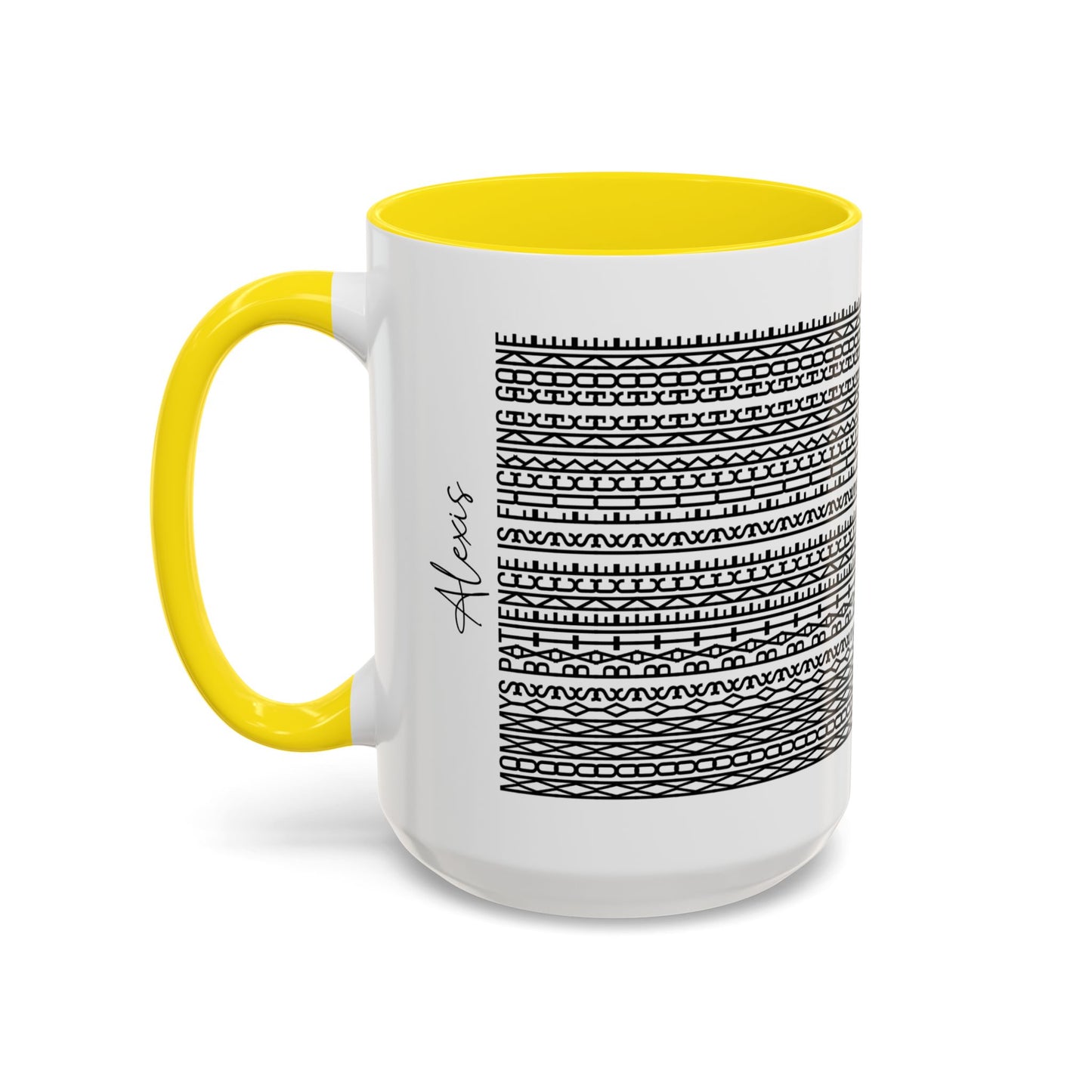 Mommy’s Patience Is F**ing Gone – Hidden Message Mug (Black Text)