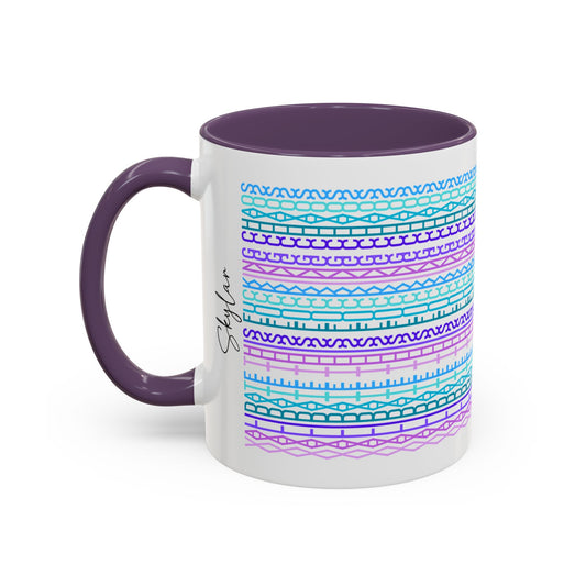 Validate This F**ing Chaos – Hidden Message Mug (Colorful Text)