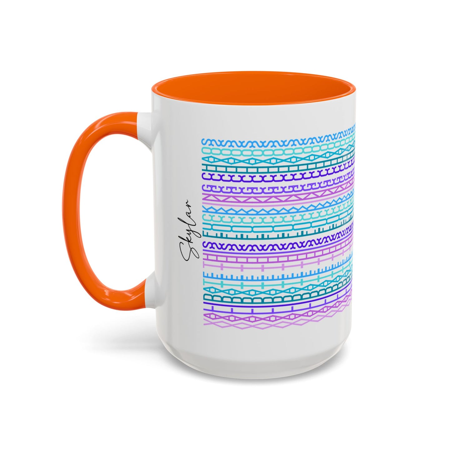 Validate This F**ing Chaos – Hidden Message Mug (Colorful Text)