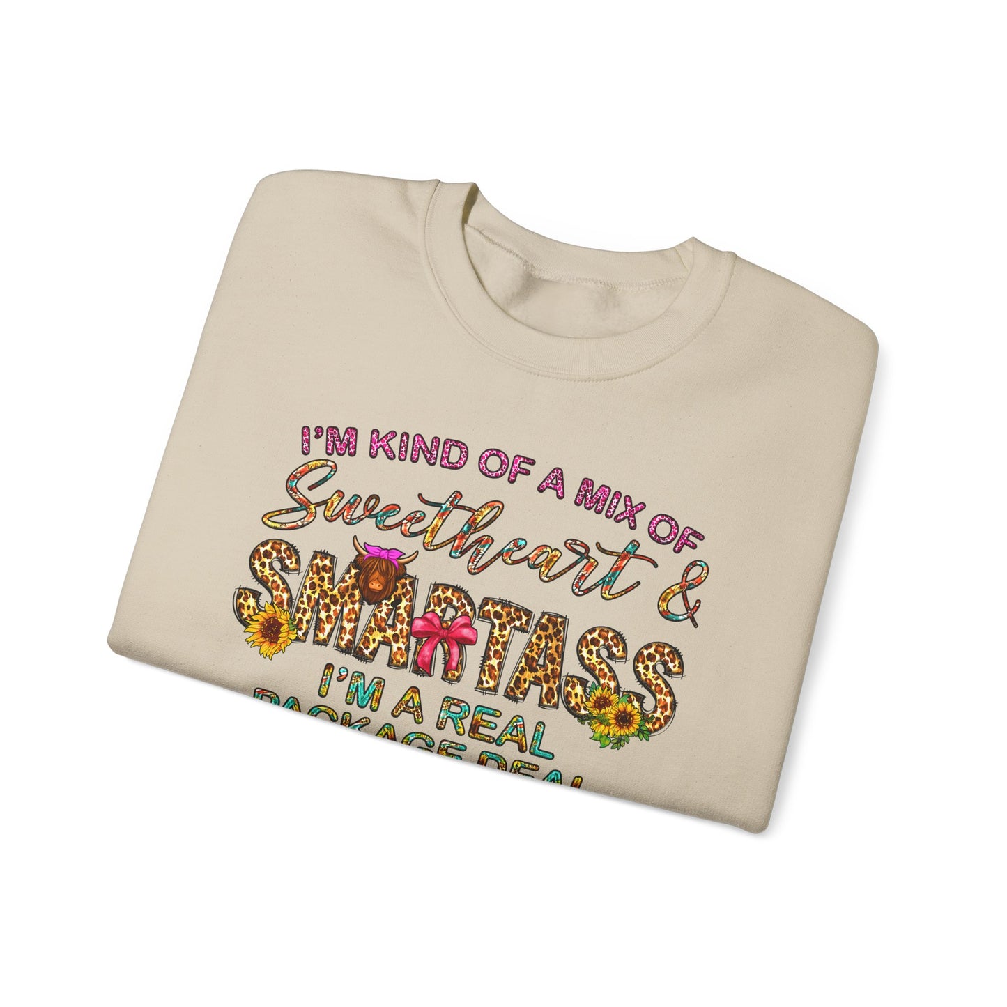 Sweet Smartass Crewneck Sweatshirt