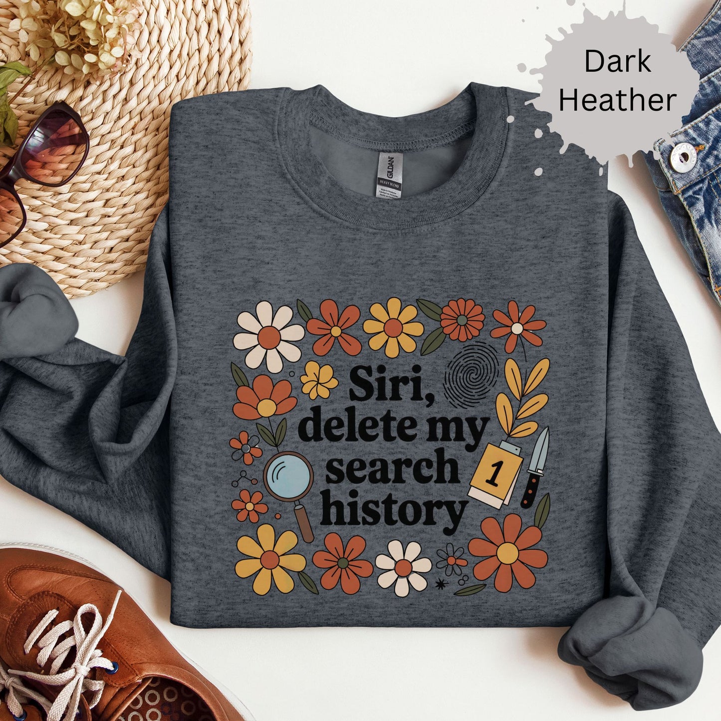 The Clean Slate True Crime Crewneck