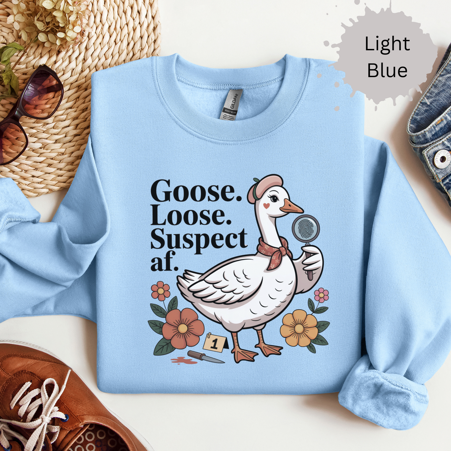 Goose Loose Suspect AF Crewneck