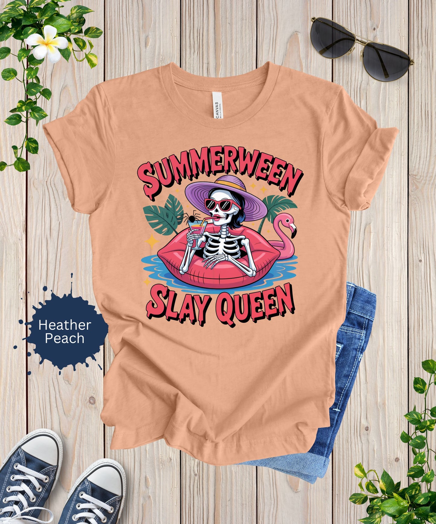 Summerween Slay Queen Tee