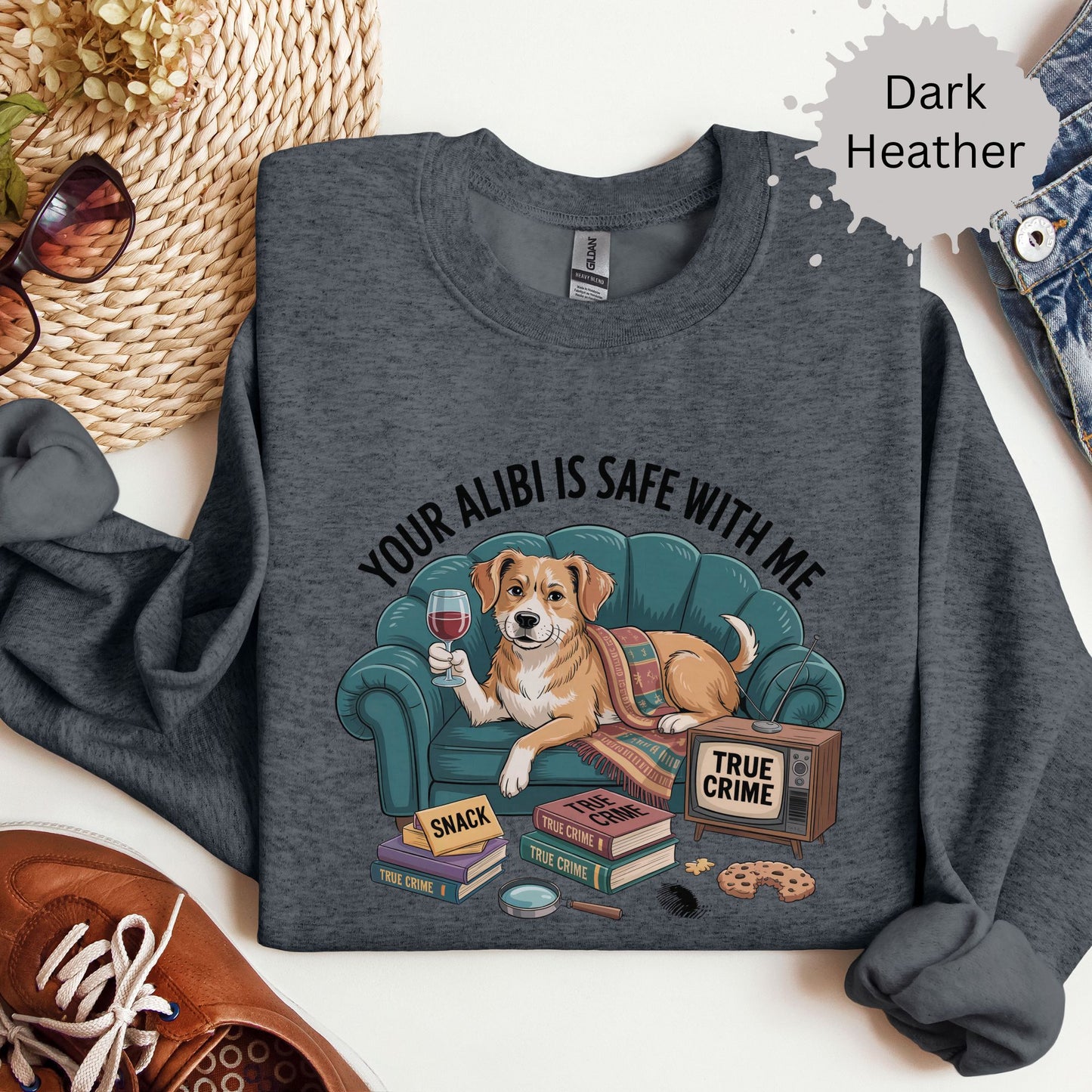 Canine Confidential True Crime Sweatshirt