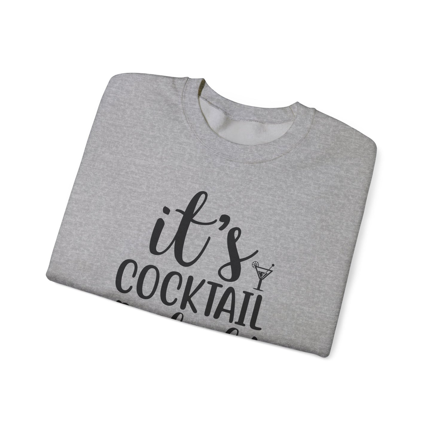 Time for Cocktails Crewneck Sweatshirt