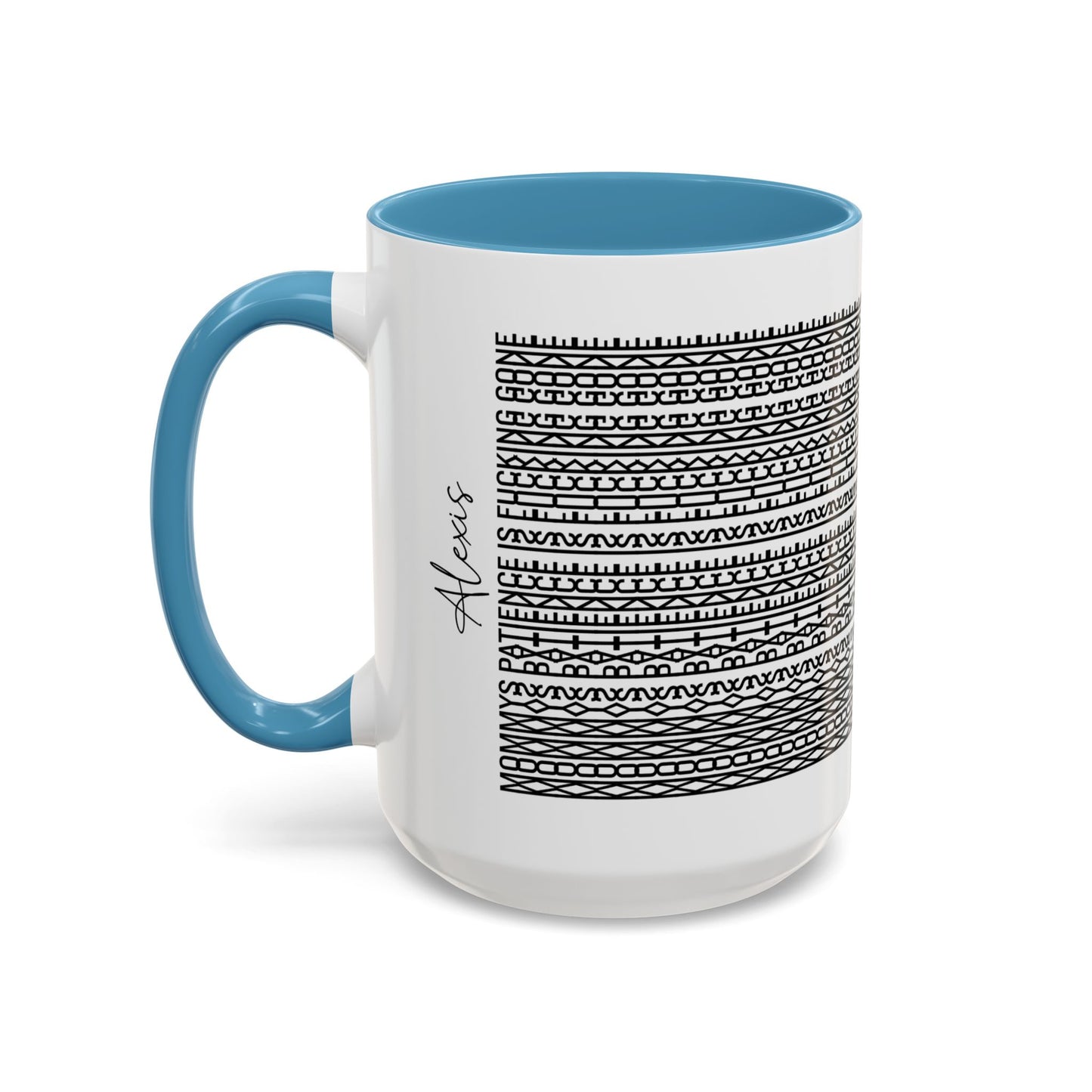 Mommy’s Patience Is F**ing Gone – Hidden Message Mug (Black Text)
