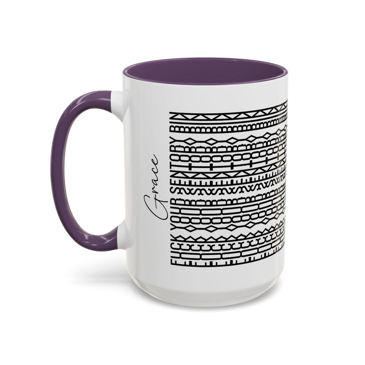 F**K Your Sensory Bin – Hidden Message Mug (Black Text)