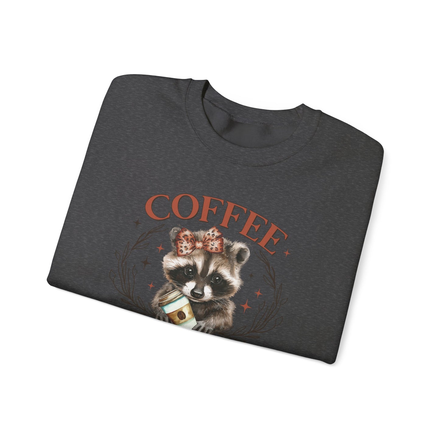 Nicer With Coffee Crewneck Sweatshirt