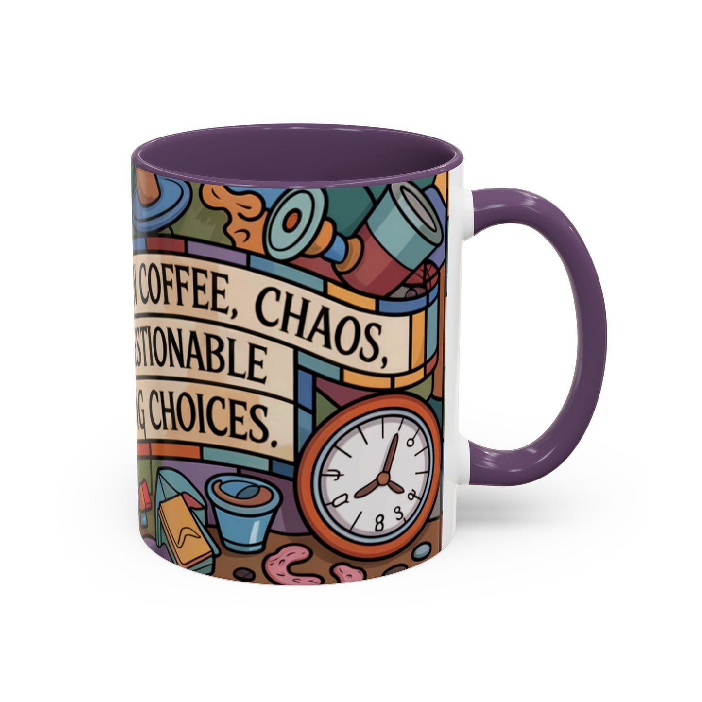 Personalized Mom Chaos Coffee Mug