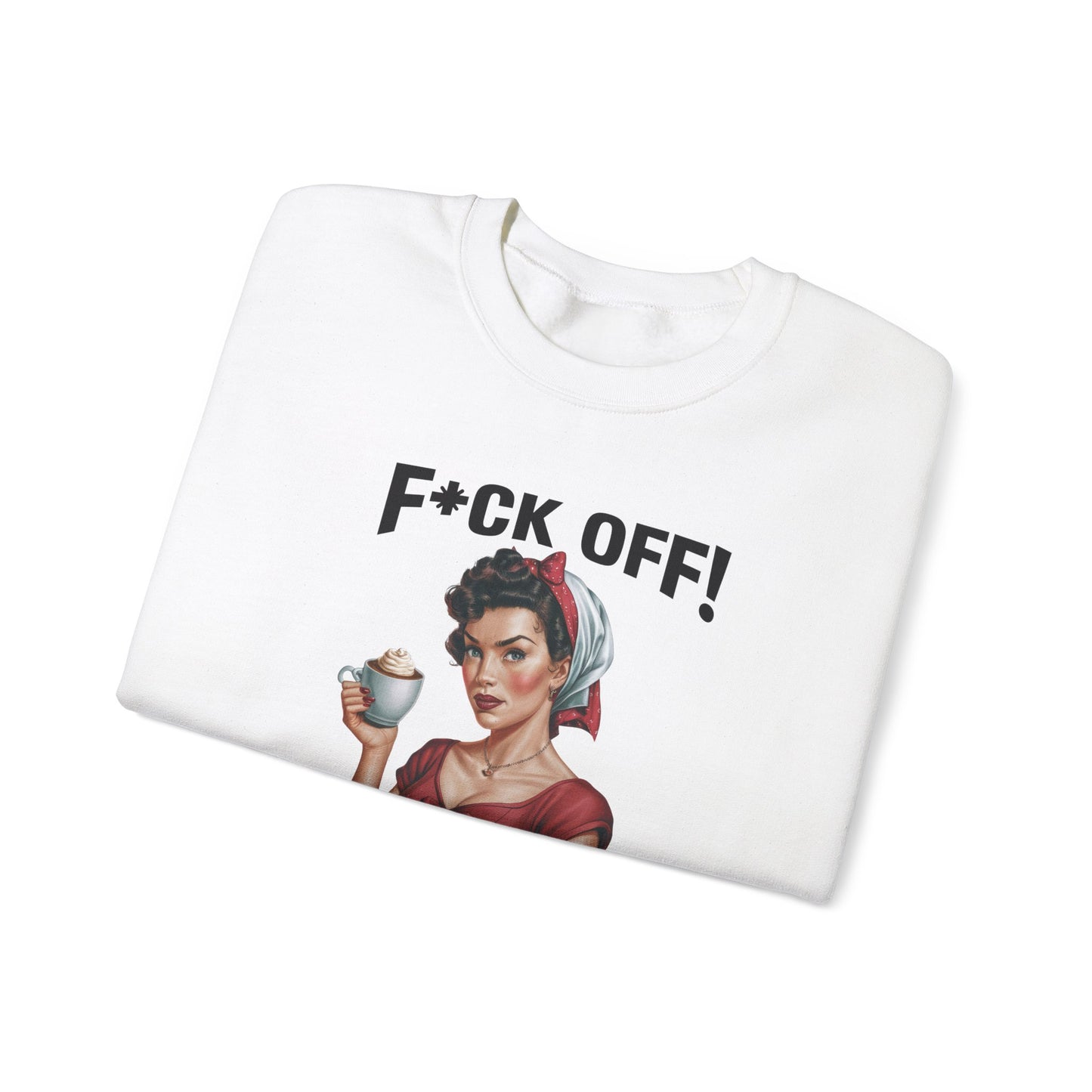 Back Off It’s Bean Time Crewneck Sweatshirt