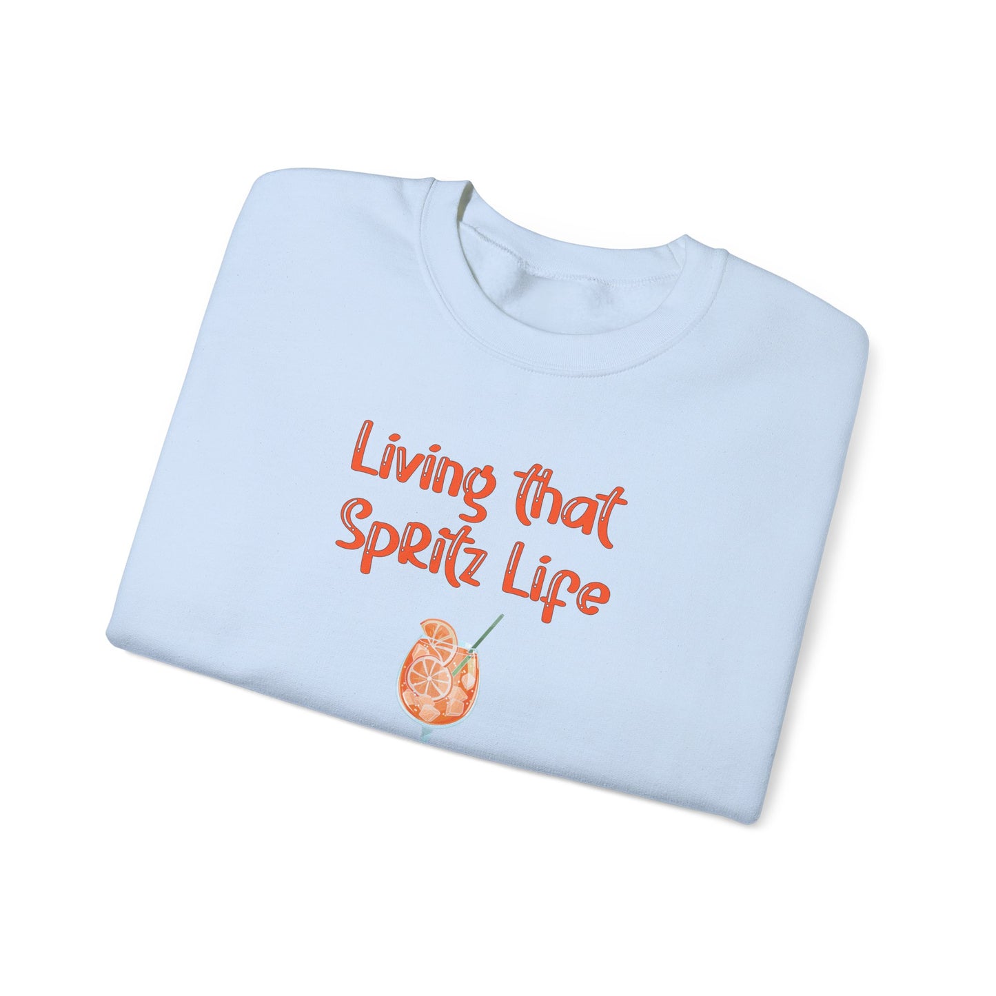 One Spritz at a Time Crewneck Sweatshirt